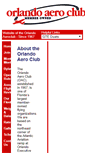Mobile Screenshot of orlandoaeroclub.com